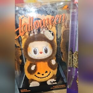 Halloween Sitting Pumpkin Vinyl Plush